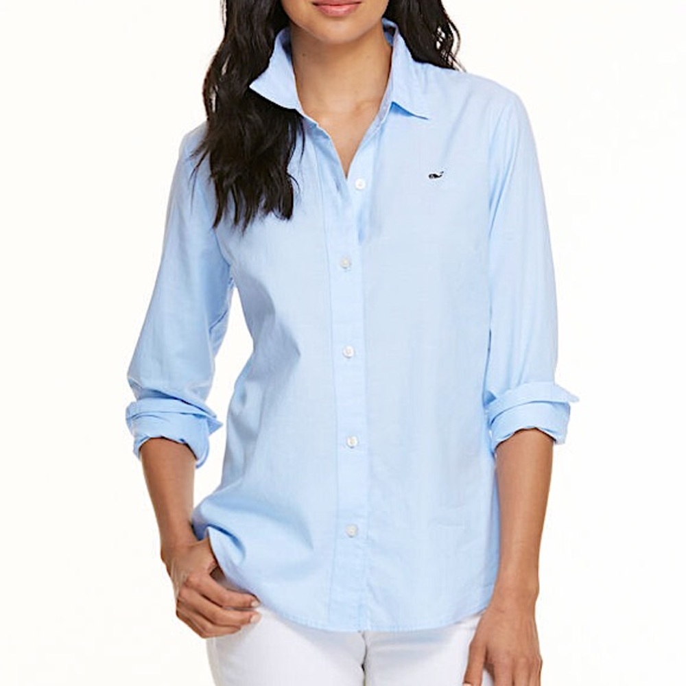 Vineyard Vines Blue Oxford Shirt